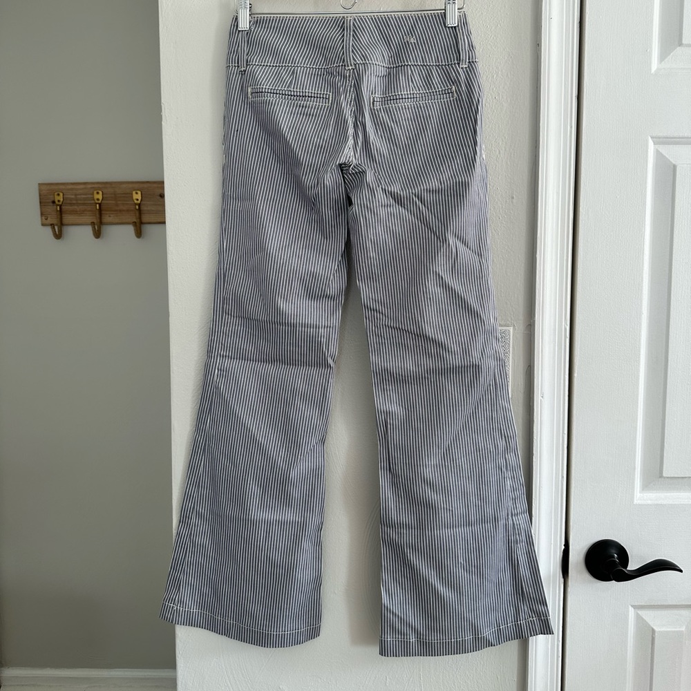 McKenna Railroad Pin Striped Sailor High Rise Pants sz: 25 - Picture 5 of 7